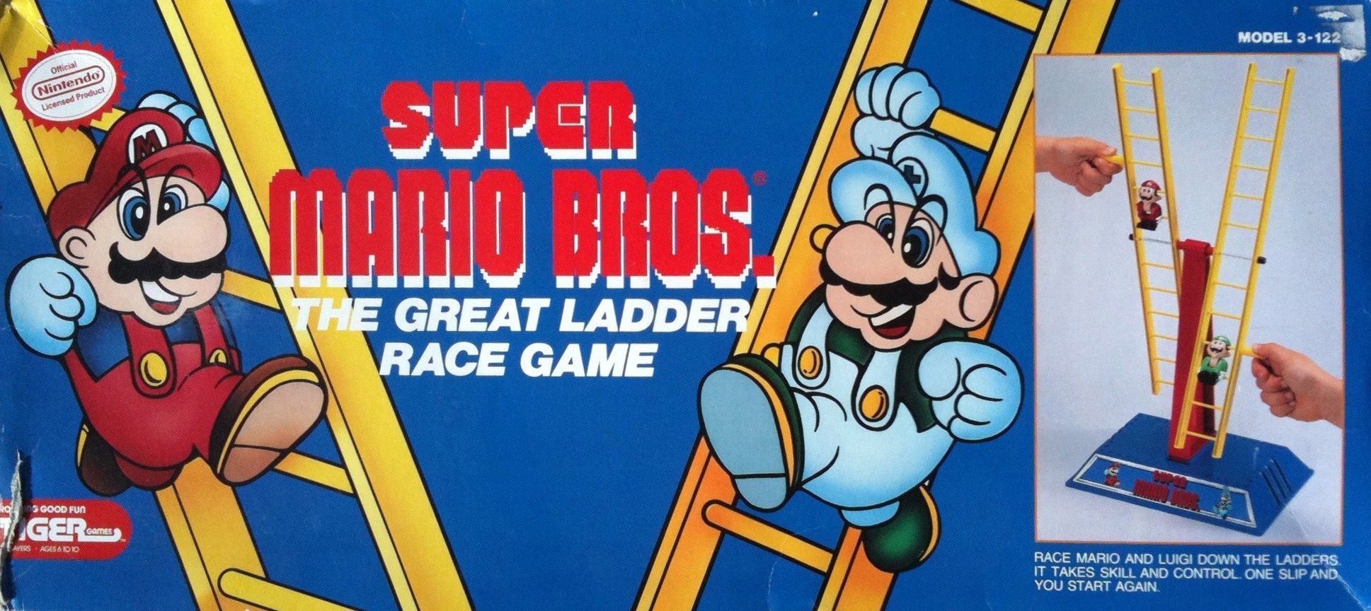 Super Mario Bros. "The Great Ladder Race Game"