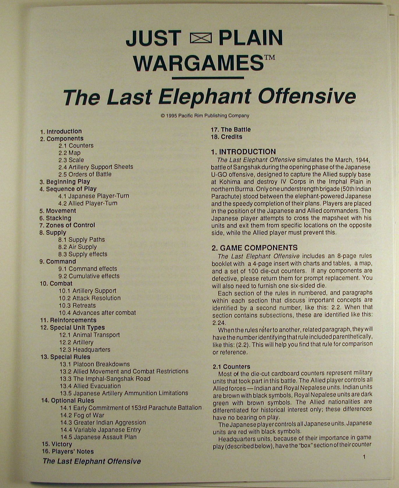 Last Elephant Offensive: Sangshak, Burma 1944