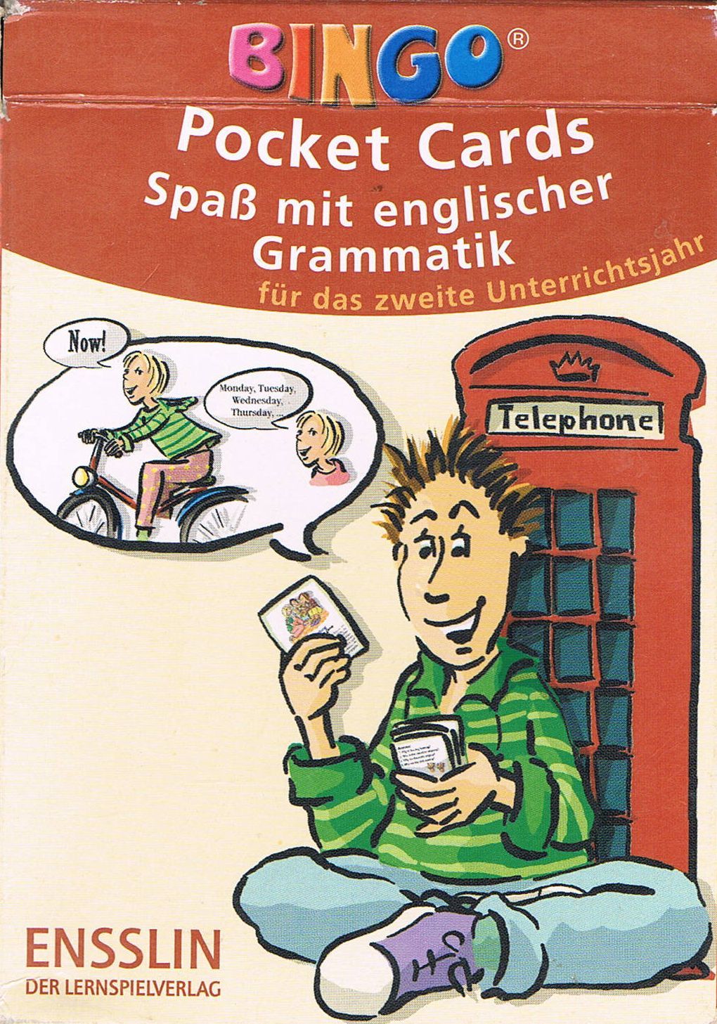 Bingo Pocket Cards: Spaß mit englischer Grammatik