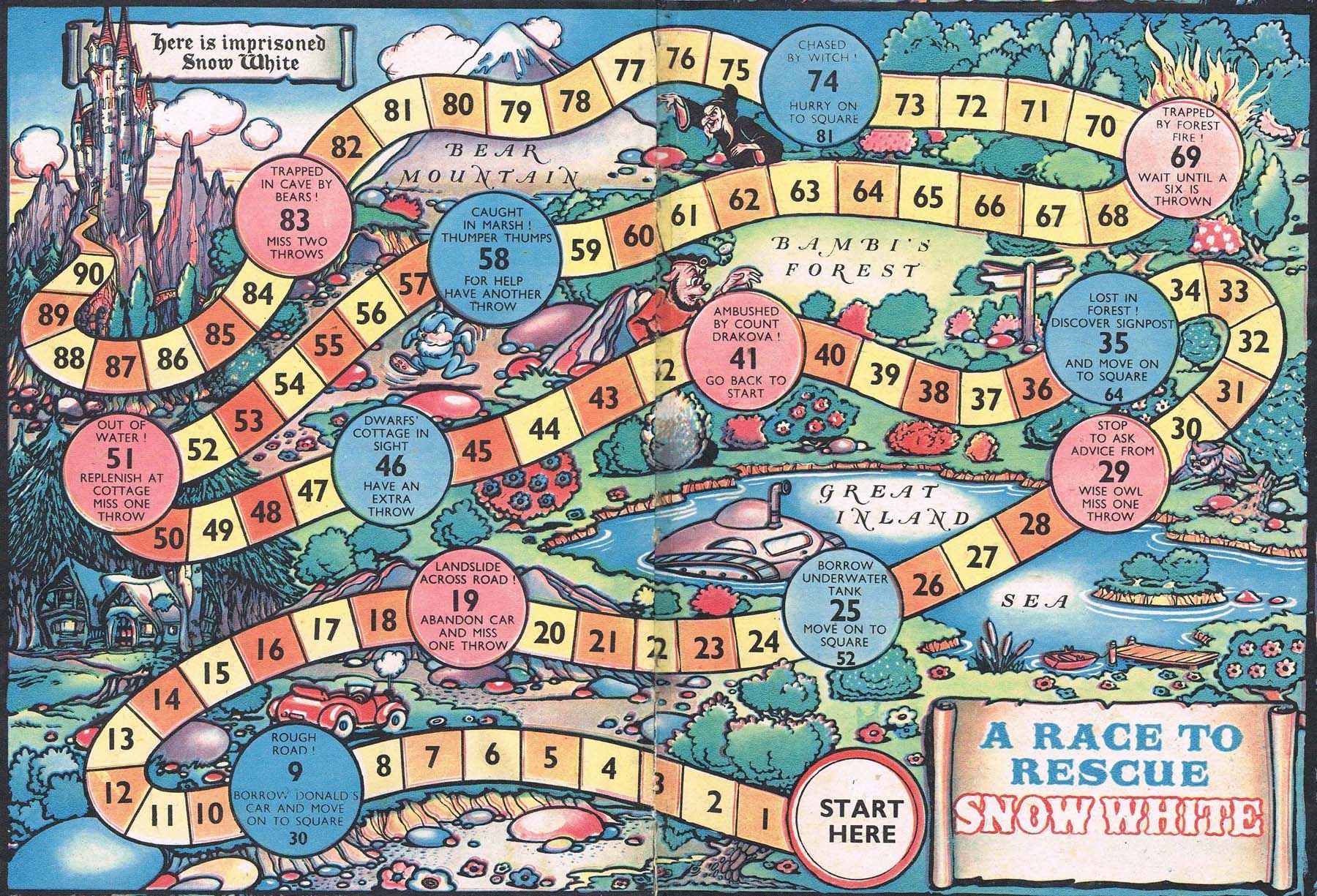 A Race to Rescue Snow White