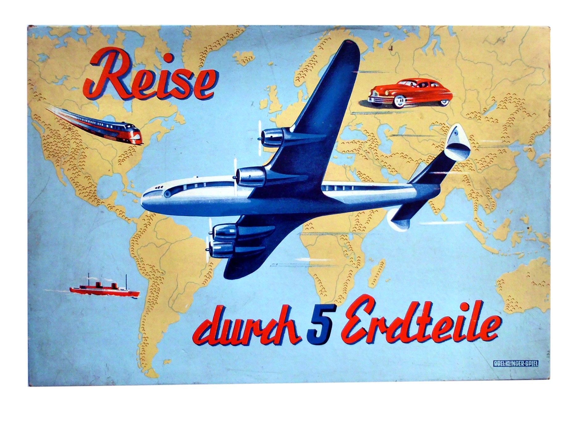 Reise durch 5 Erdteile