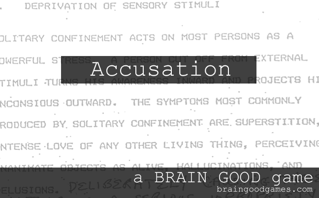 Accusation