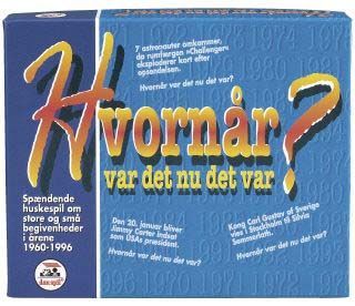 Hvornår var det nu det var?