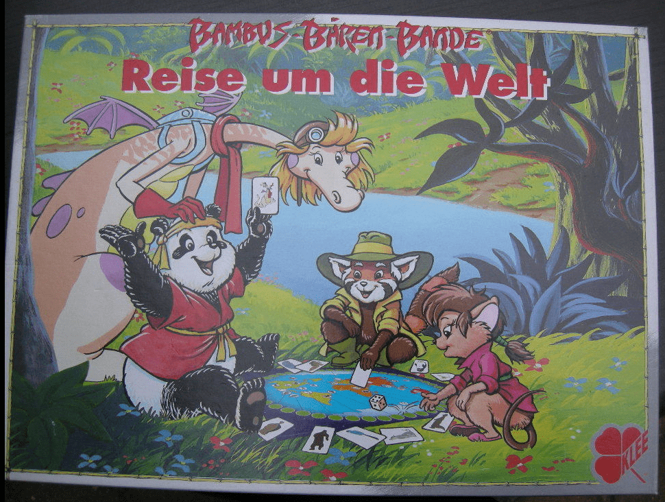 Bambus-Bären-Bande Reise um die Welt