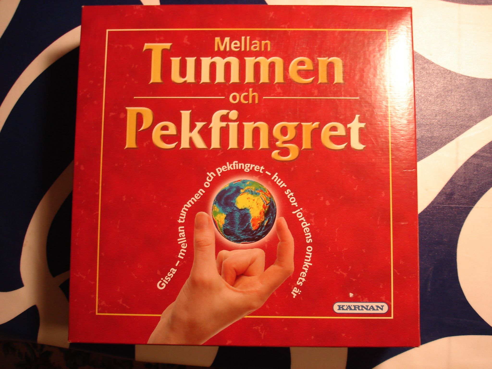 Mellan tummen och pekfingret
