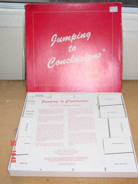 Jumping to Conclusions