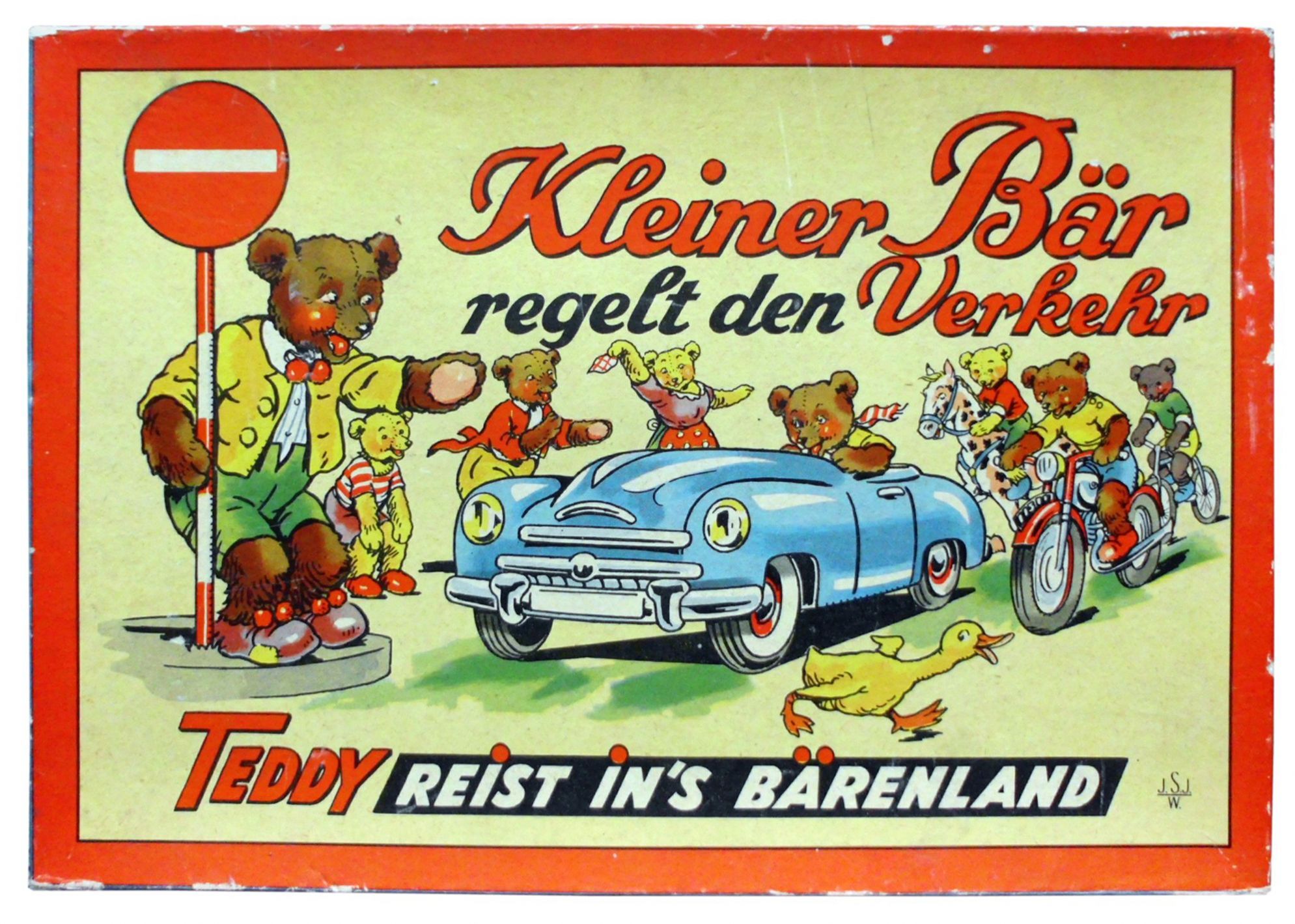 Kleiner Bär regelt den Verkehr: Teddy reist ins Bärenland