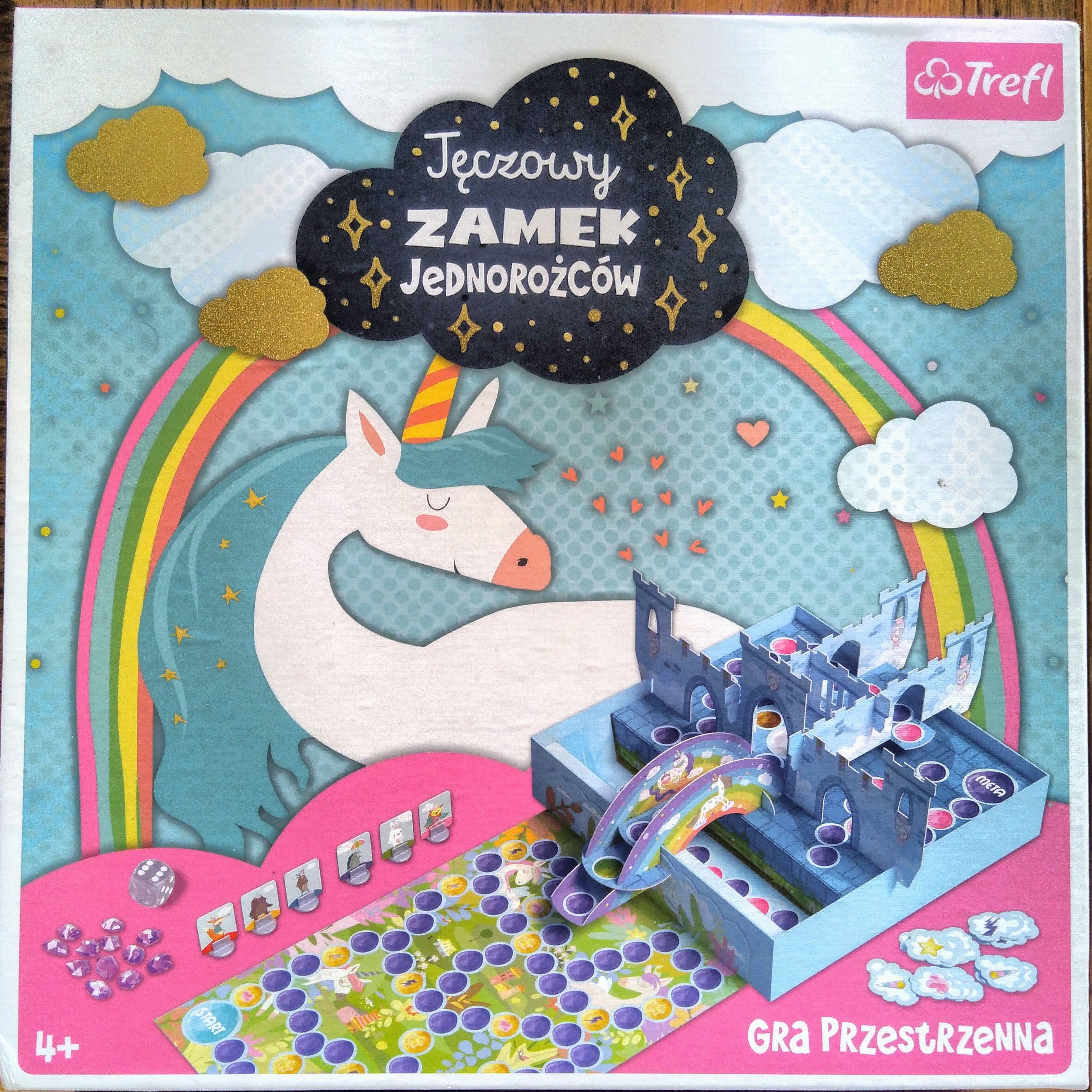 Tęczowy zamek jednorożców