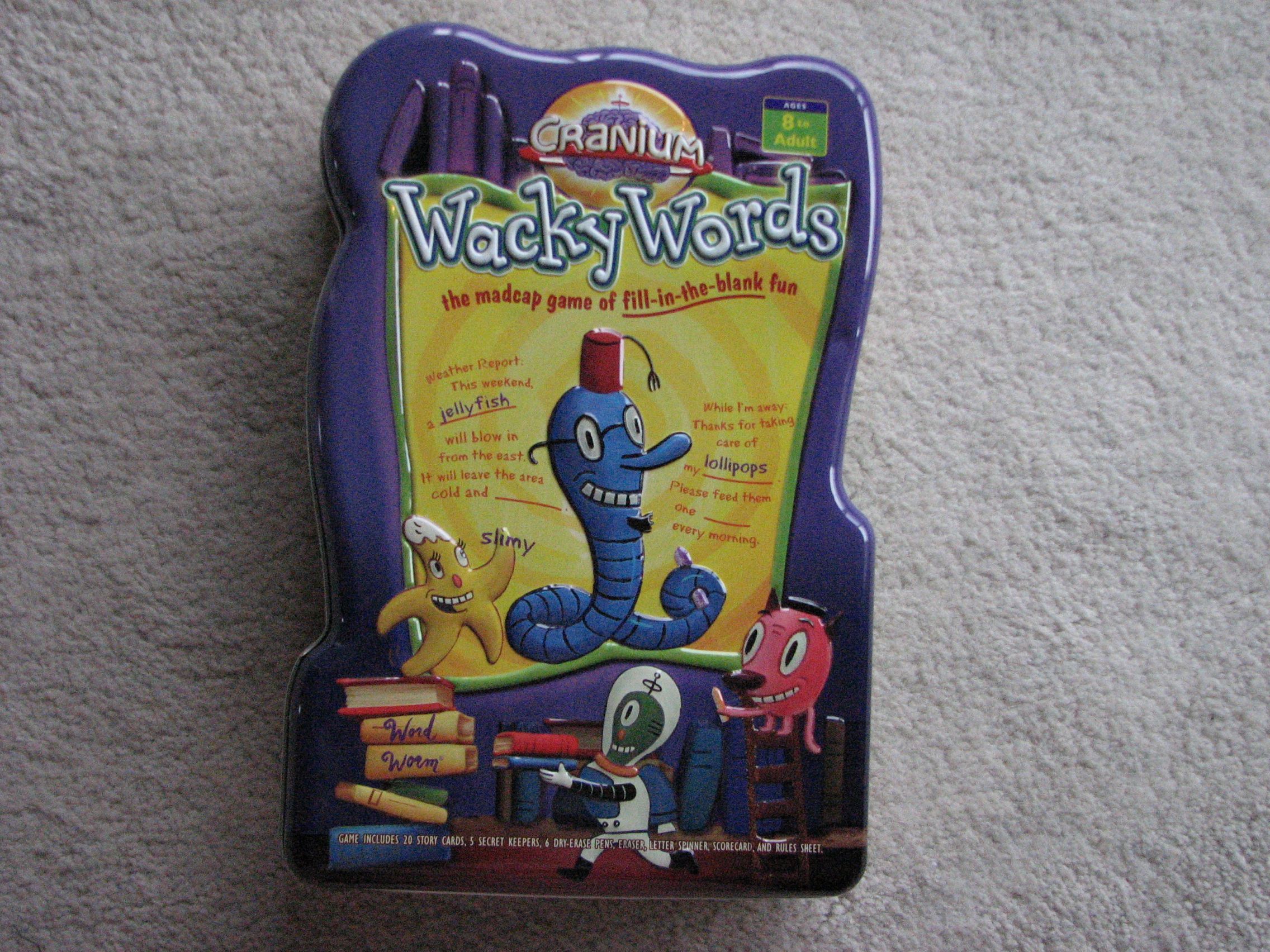 Cranium Wacky Words