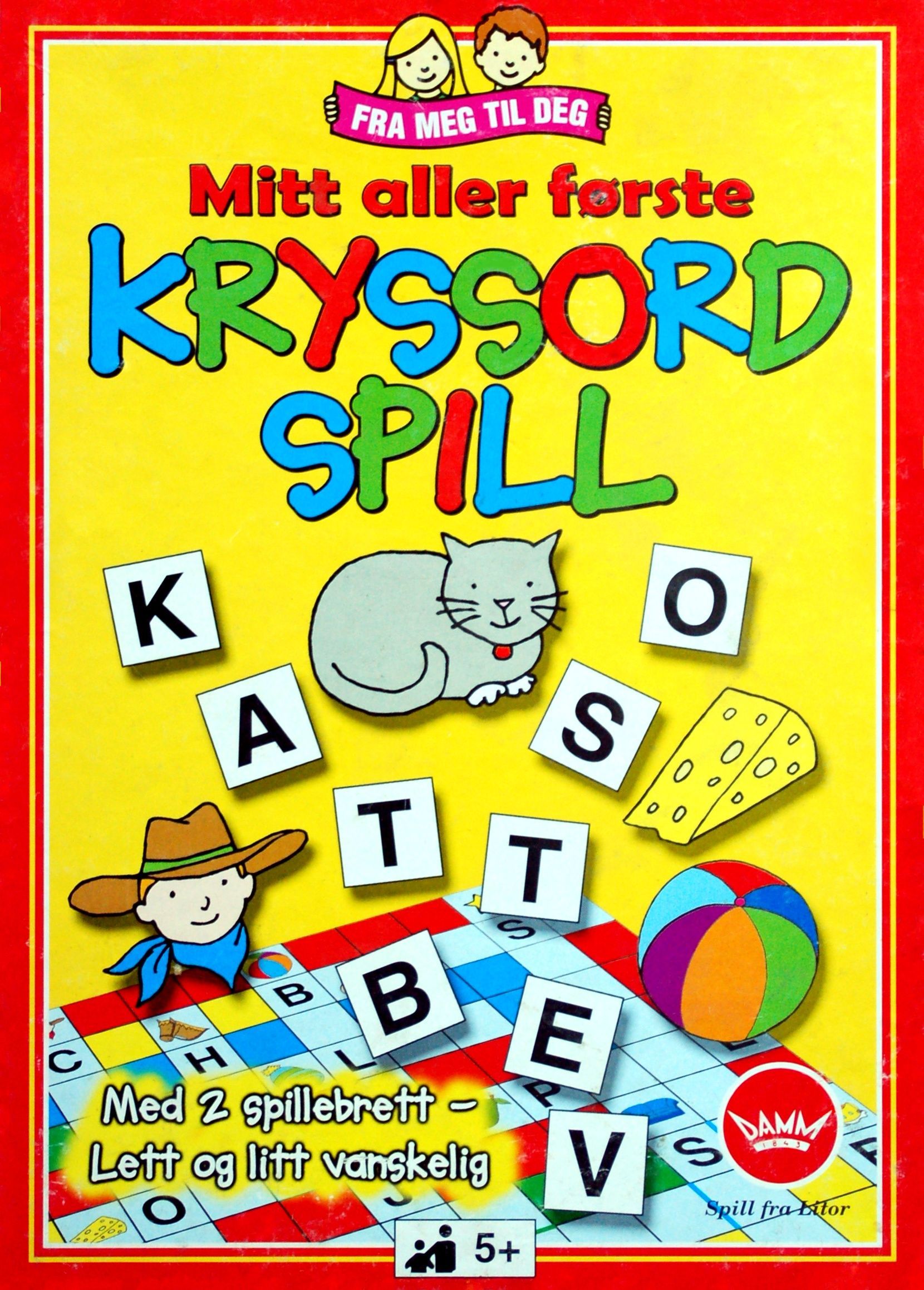 Mitt aller første kryssordspill