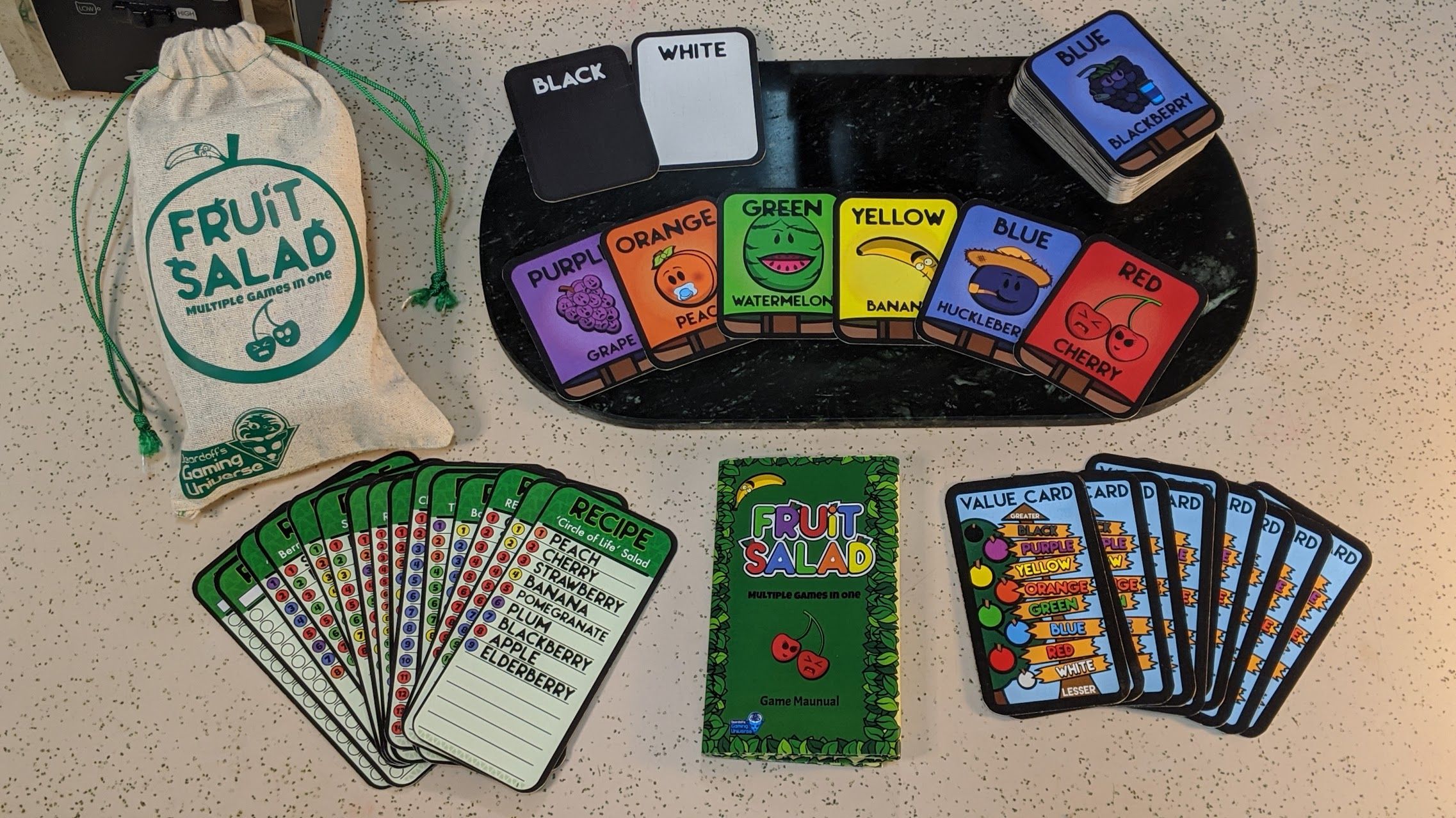 Fruit Salad: The Multiple Games in One Game
