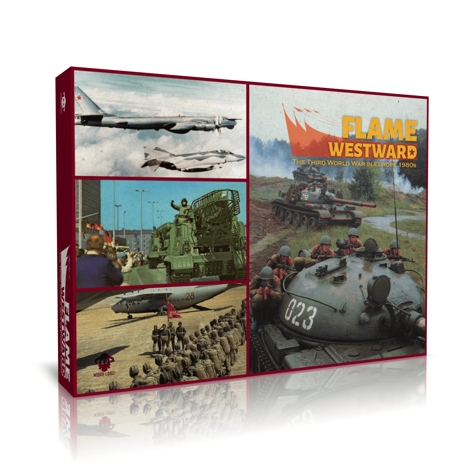 Flame Westward: The Third World War in Europe 1980s