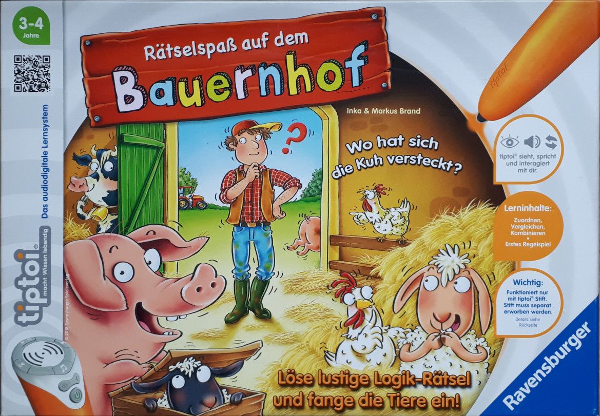 Rätselspaß auf dem Bauernhof