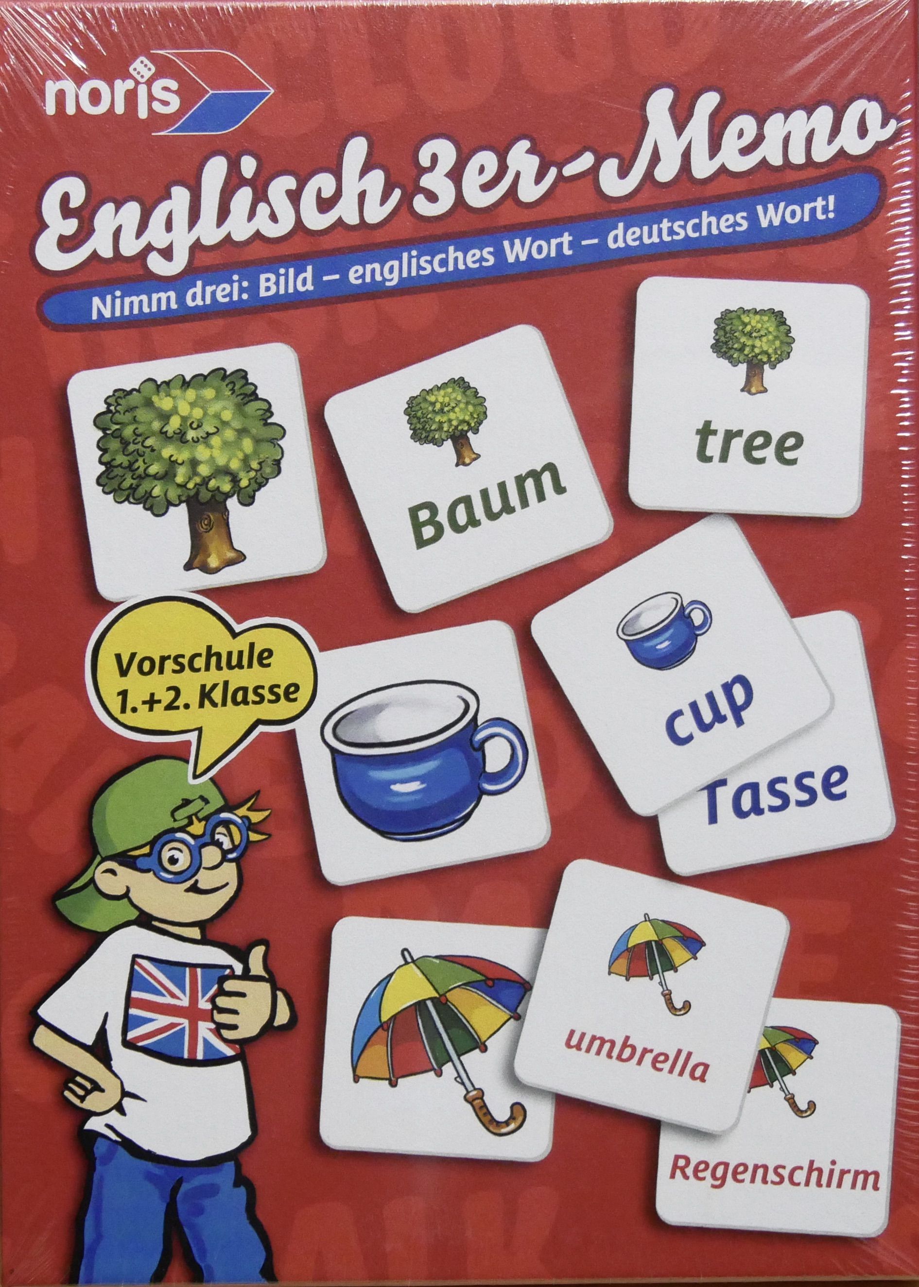Englisch 3er-Memo