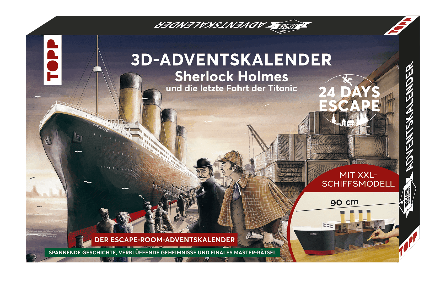 24 Days Escape: 3D-Adventskalender – Sherlock Holmes und die letzte Fahrt der Titanic