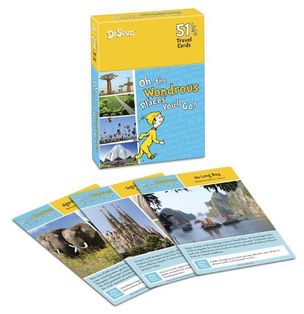 Oh the Wondrous Places You'll Go! Travel Card Game