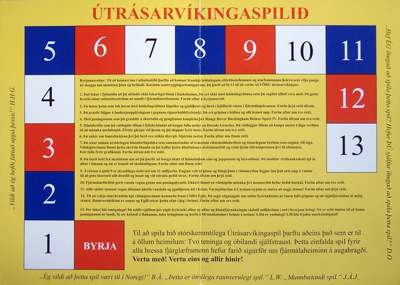 Útrásarvíkingaspilið