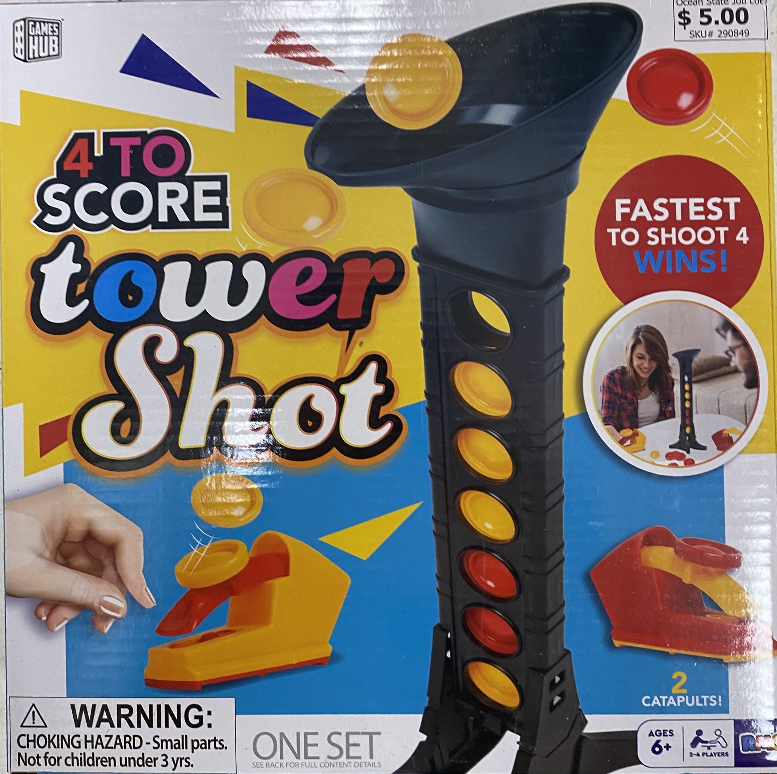 4 to Score Tower Shot