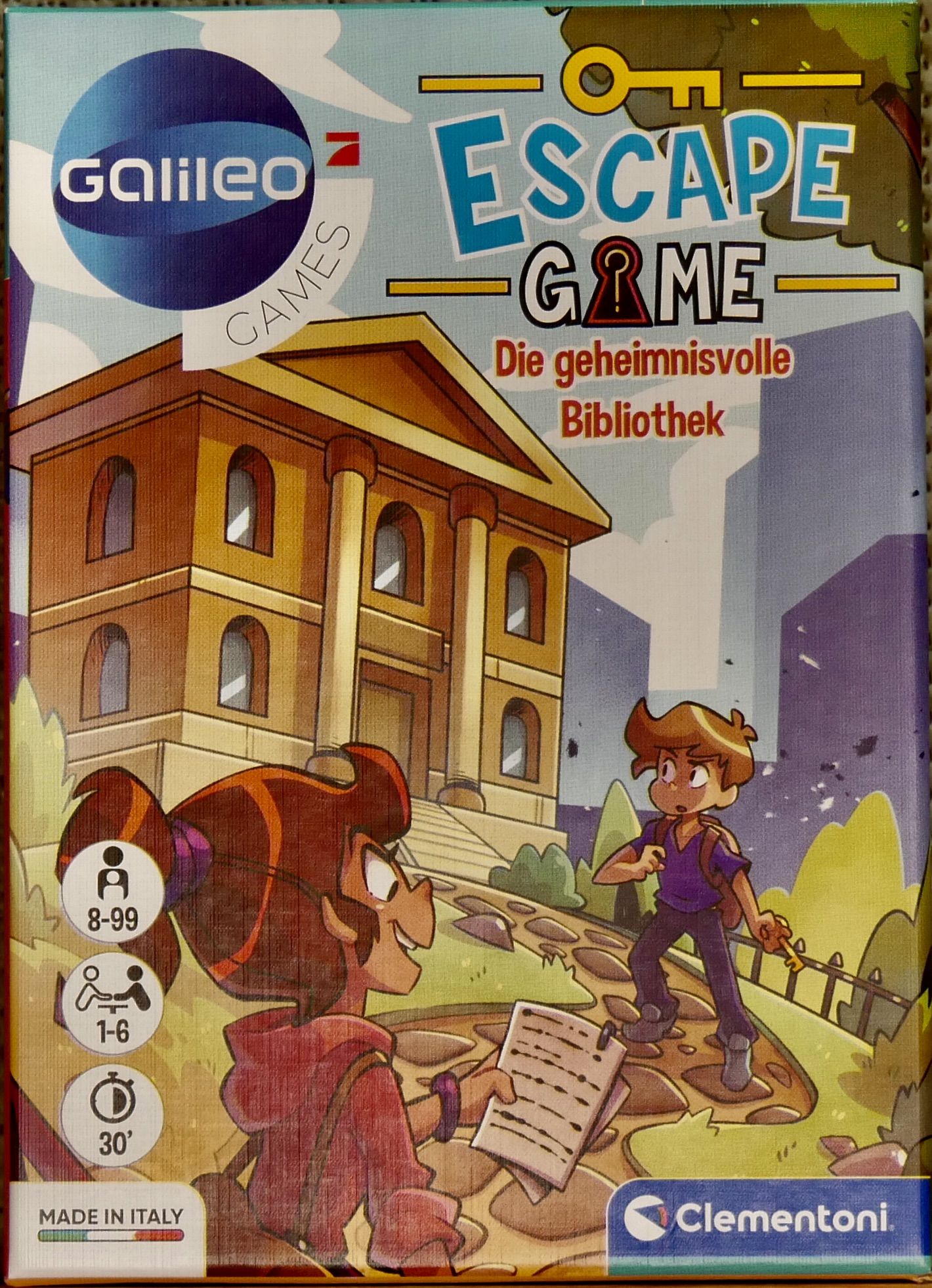 Escape Game: Die geheimnisvolle Bibliothek