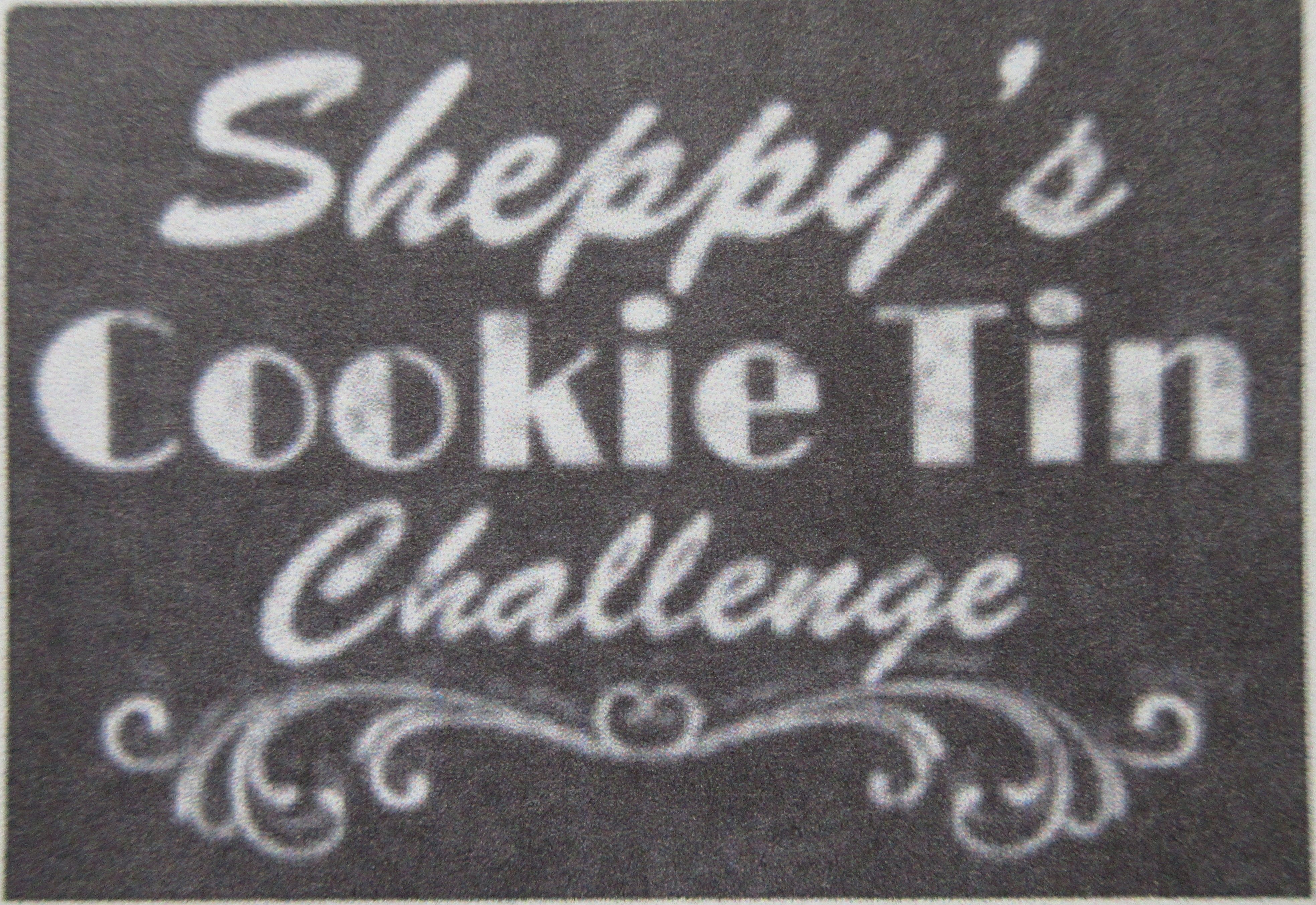 Sheppy's Cookie Tin Challenge