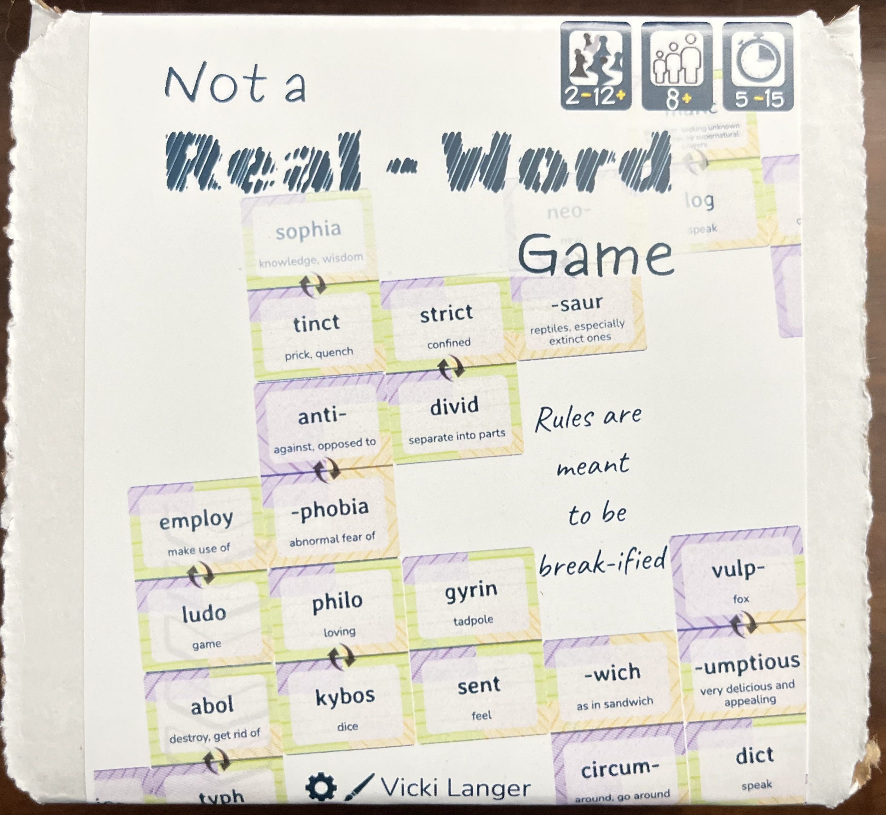 Not A Real-Word Game