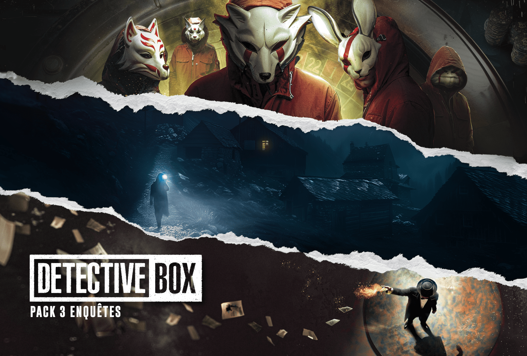 Detective Box: Pack 3 Enquêtes