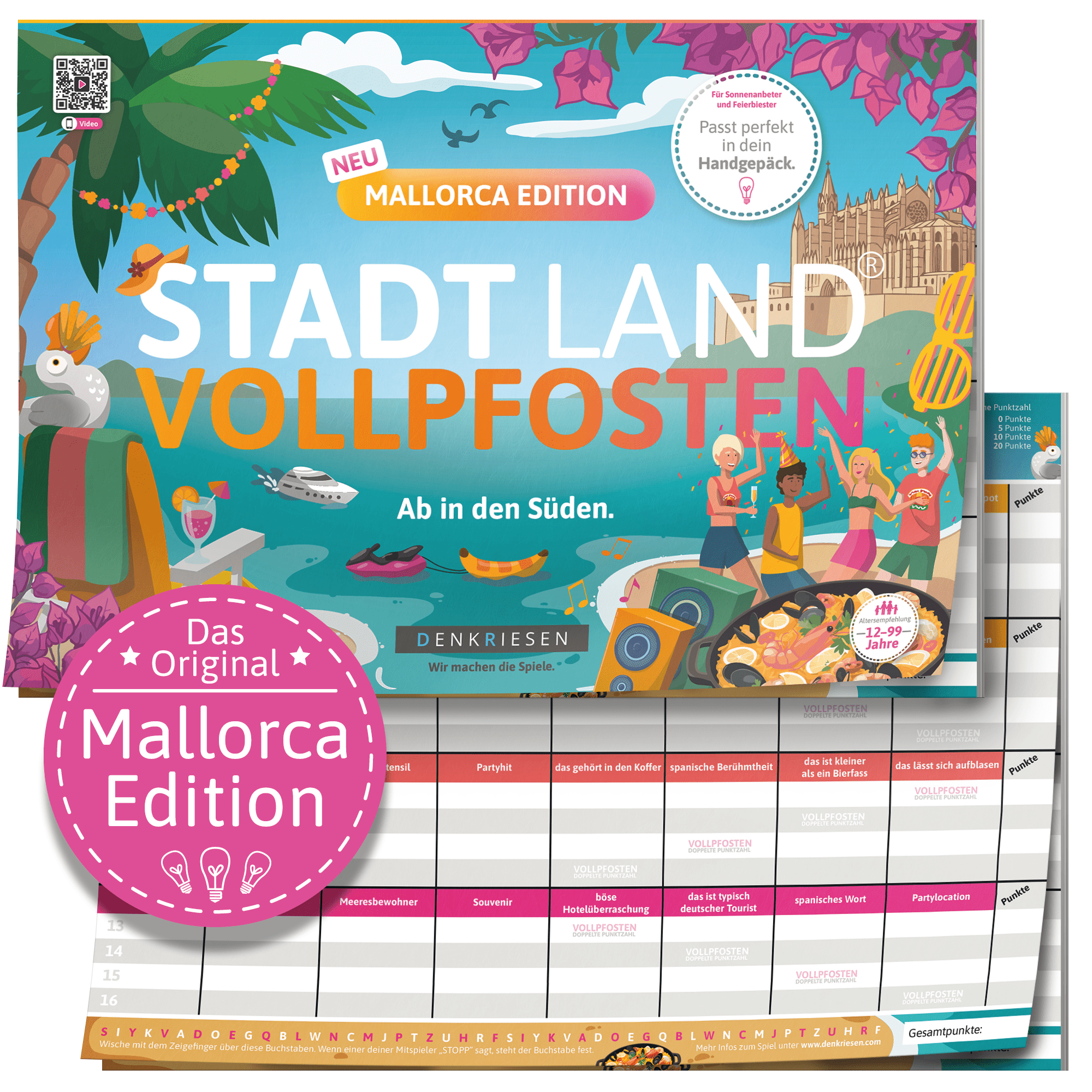 Stadt Land Vollpfosten: Mallorca Edition