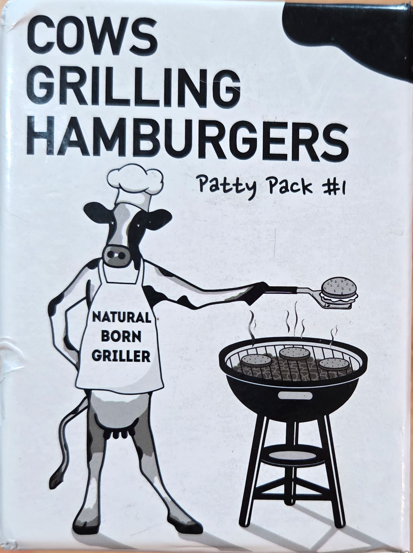 Cows Grilling Hamburgers Patty Pack #1
