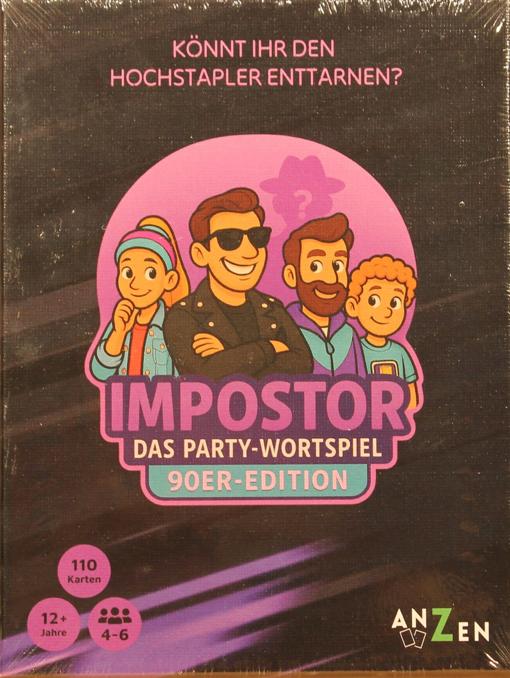 Impostor: Das Party-Wortspiel – 90er-Edition