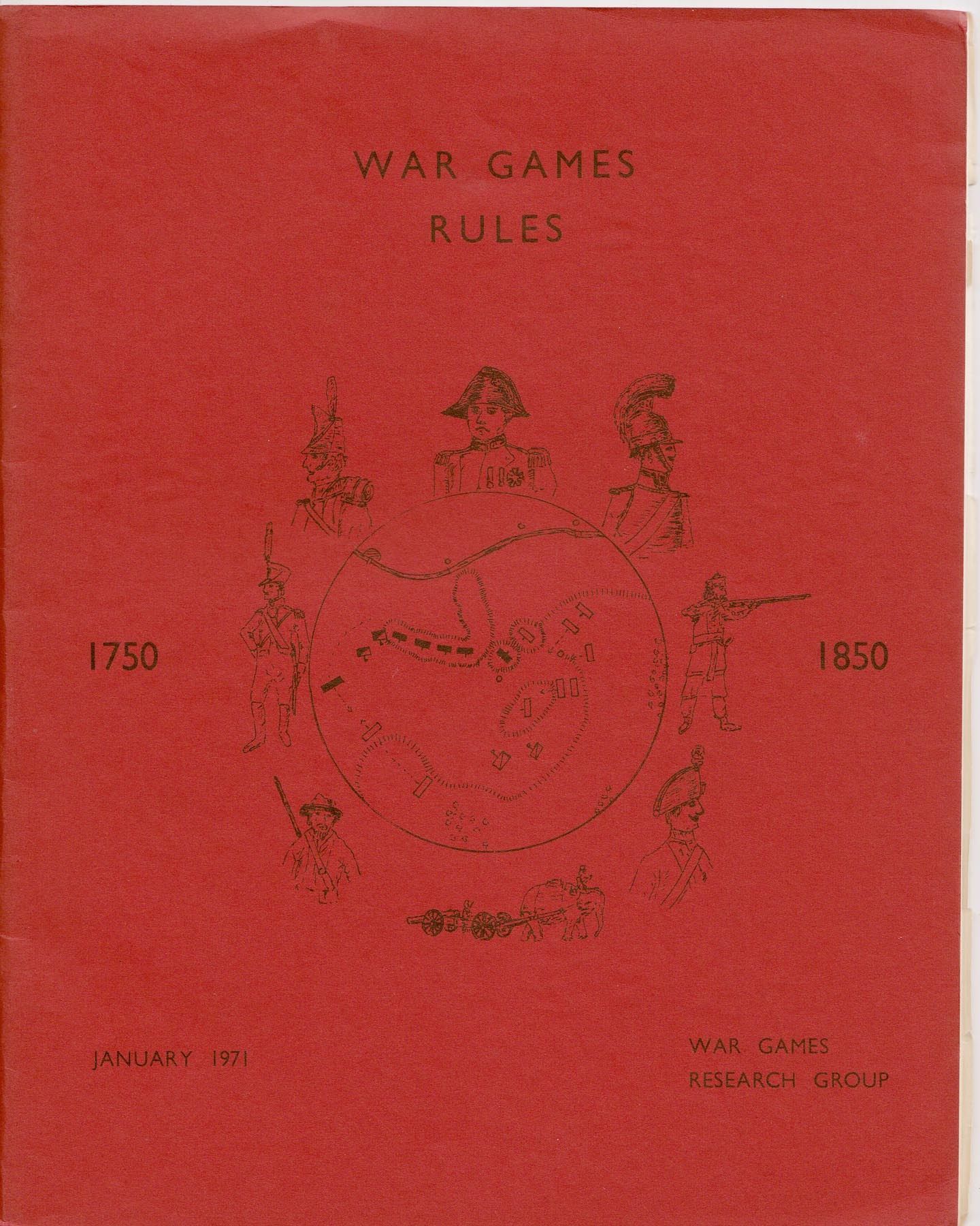 War Games Rules 1750 to 1850