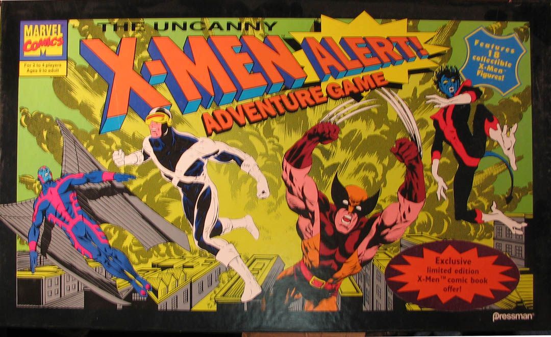 The Uncanny X-Men Alert Adventure Game