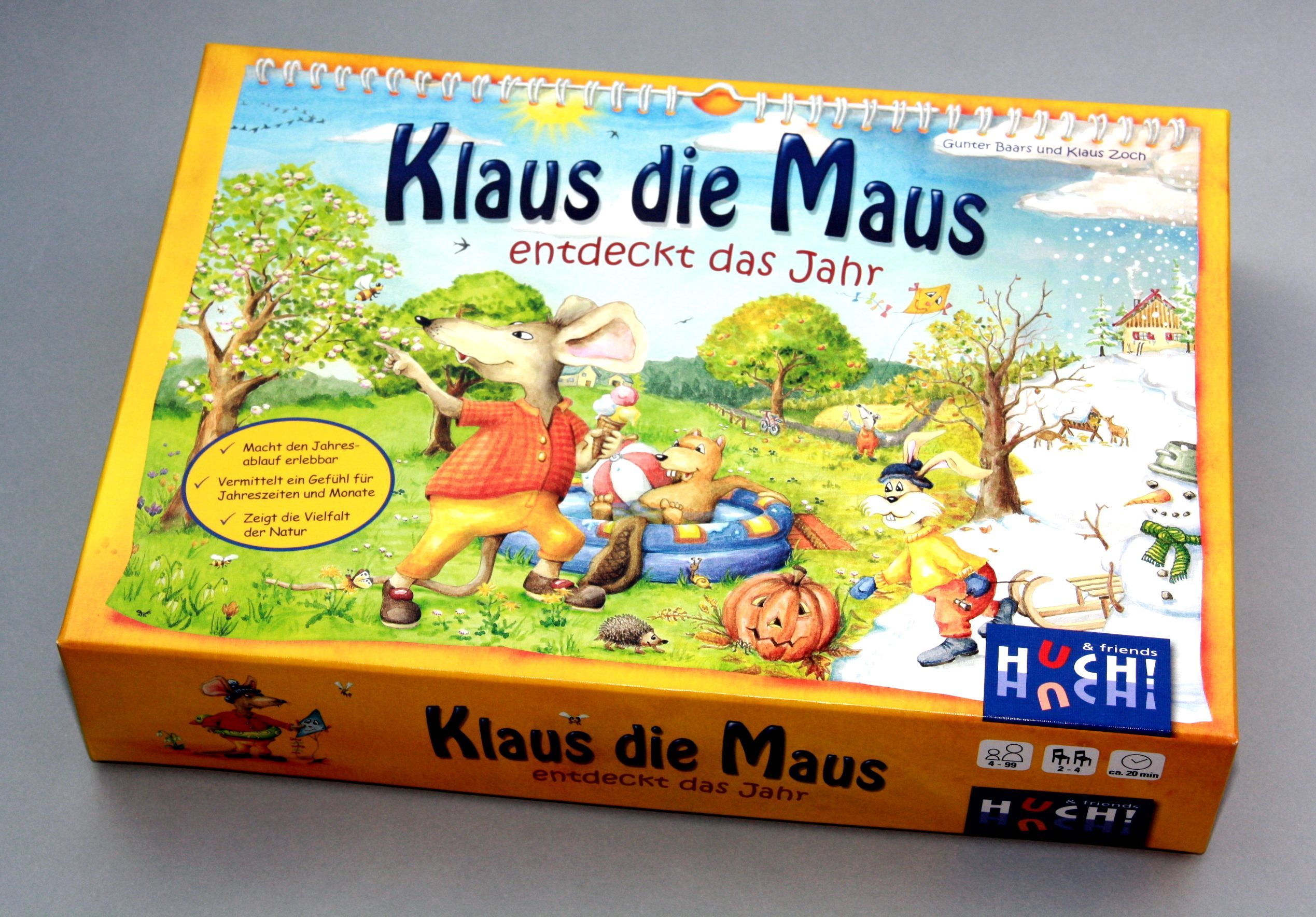Klaus die Maus entdeckt das Jahr