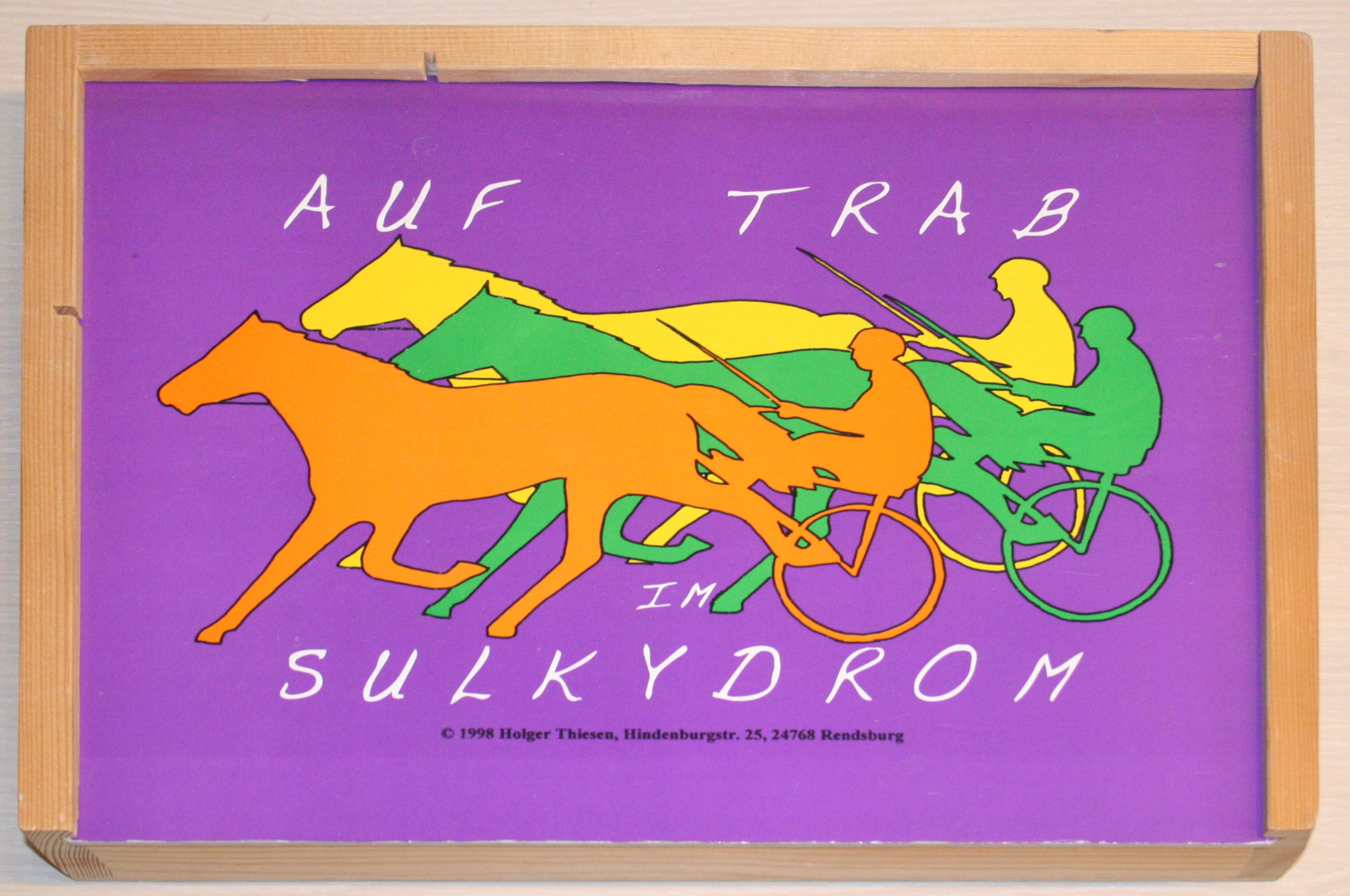 Auf Trab im Sulkydrom